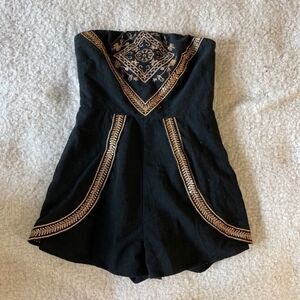 Angel biba strapless romper size 8